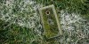 O2's grass phone draws attention to the potential of using used materials for new products [©Mikael Buck]