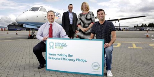 Glasgow Airport's Resource Efficiency Pledge has paid off in cost savings 